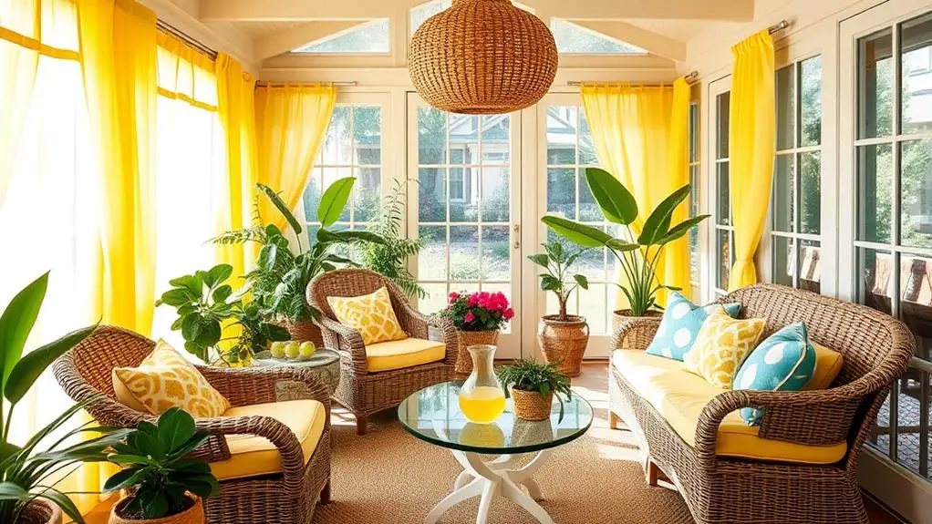 summer sunroom decor tips