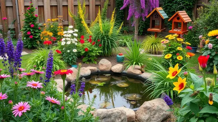 summer wildlife habitat decor ideas