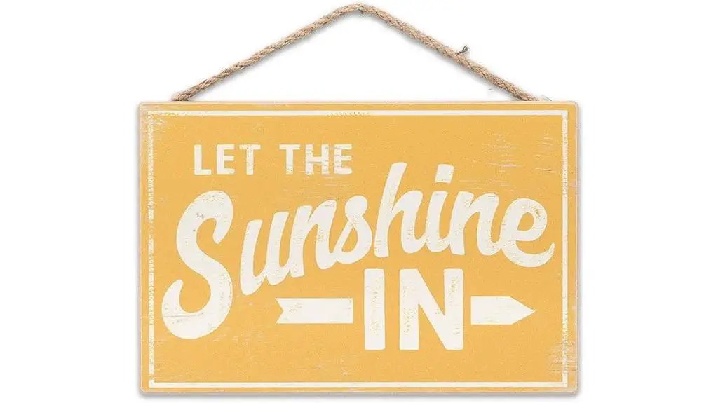 sunshine inspired wooden wall decor