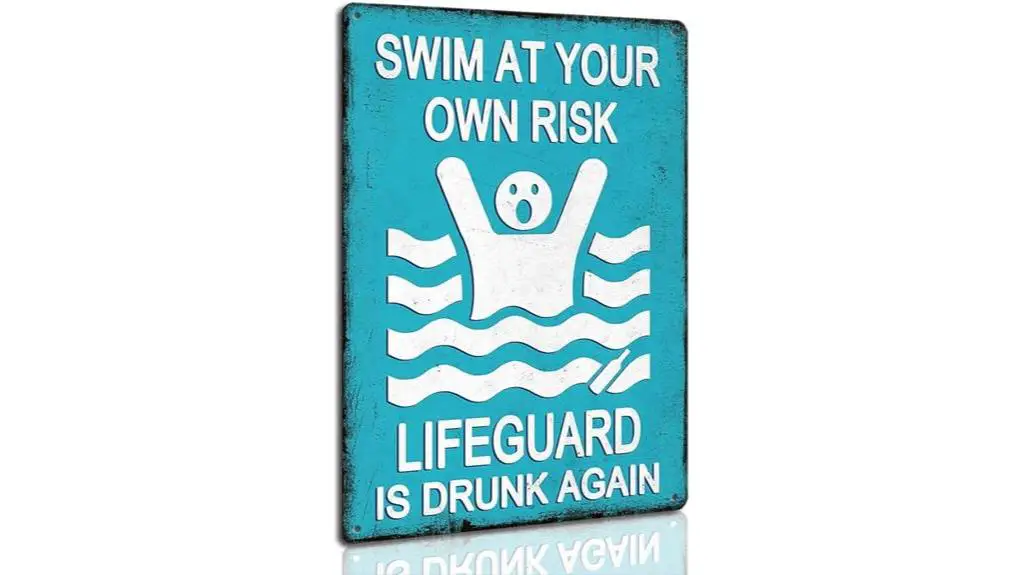 swim at your own risk