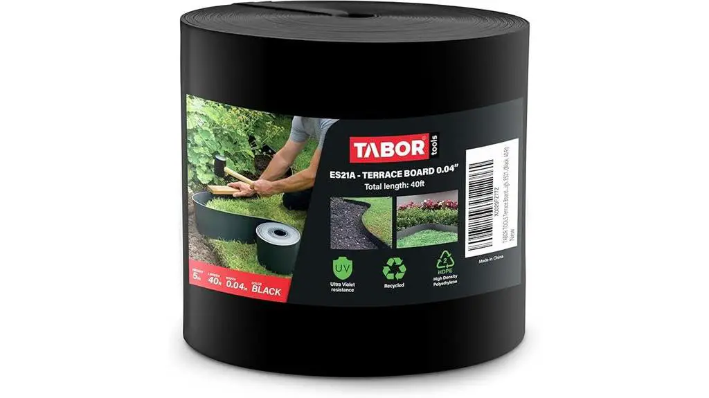 tabor tools landscape edging coil