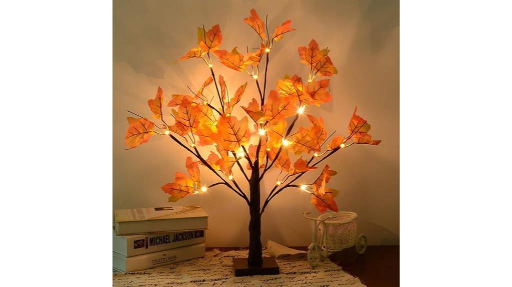 thanksgiving artificial maple tree