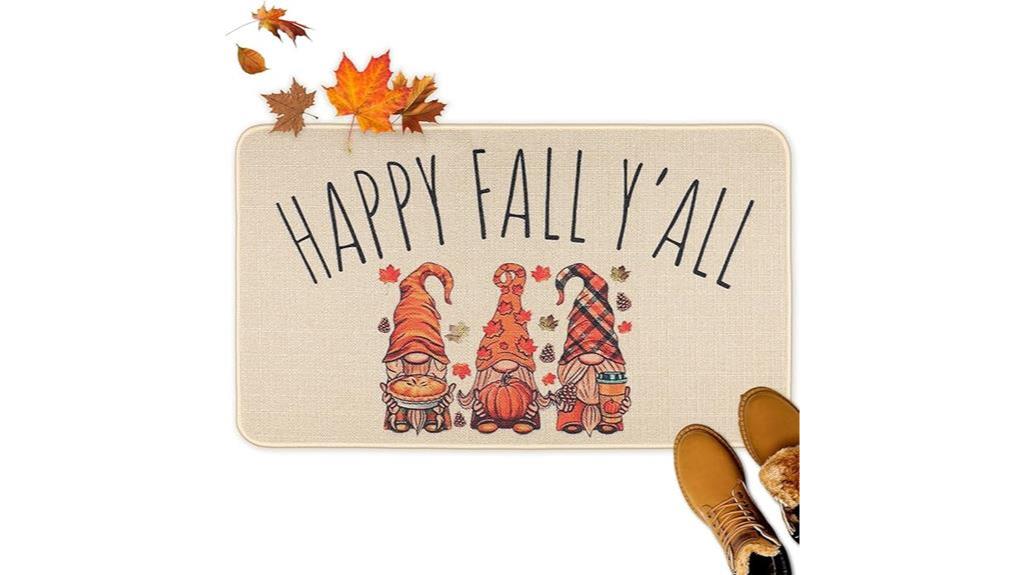 thanksgiving door mat decoration