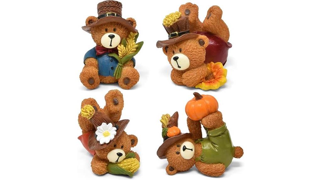 thanksgiving figurines tabletop decor