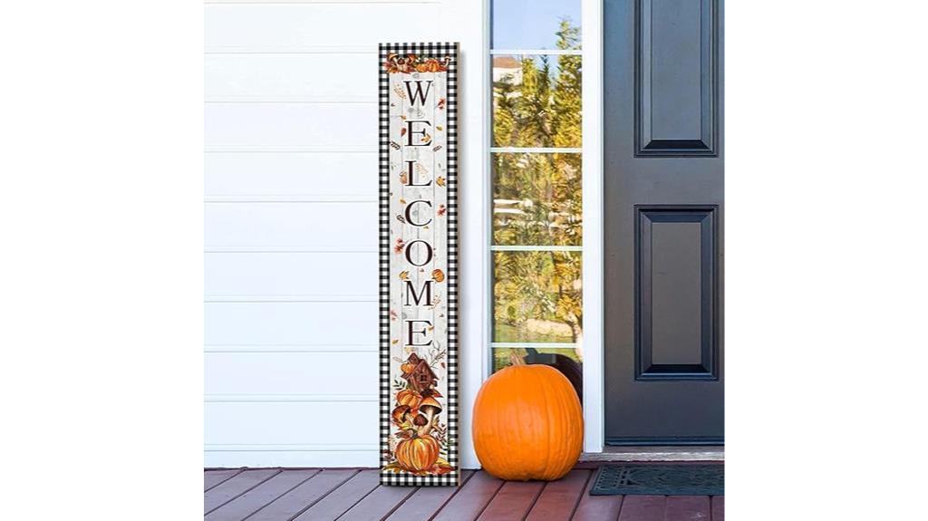 thanksgiving porch decor sign