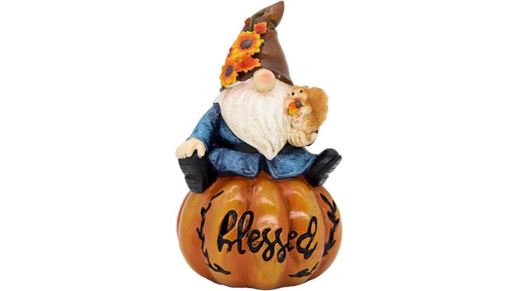 thanksgiving pumpkin figurine decor