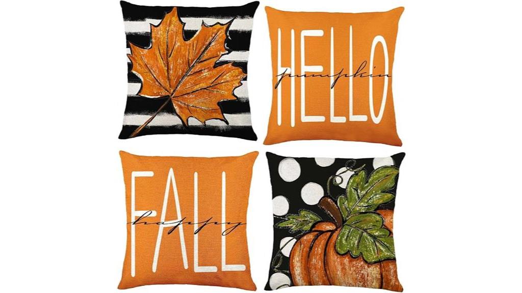 thanksgiving themed pillow covers