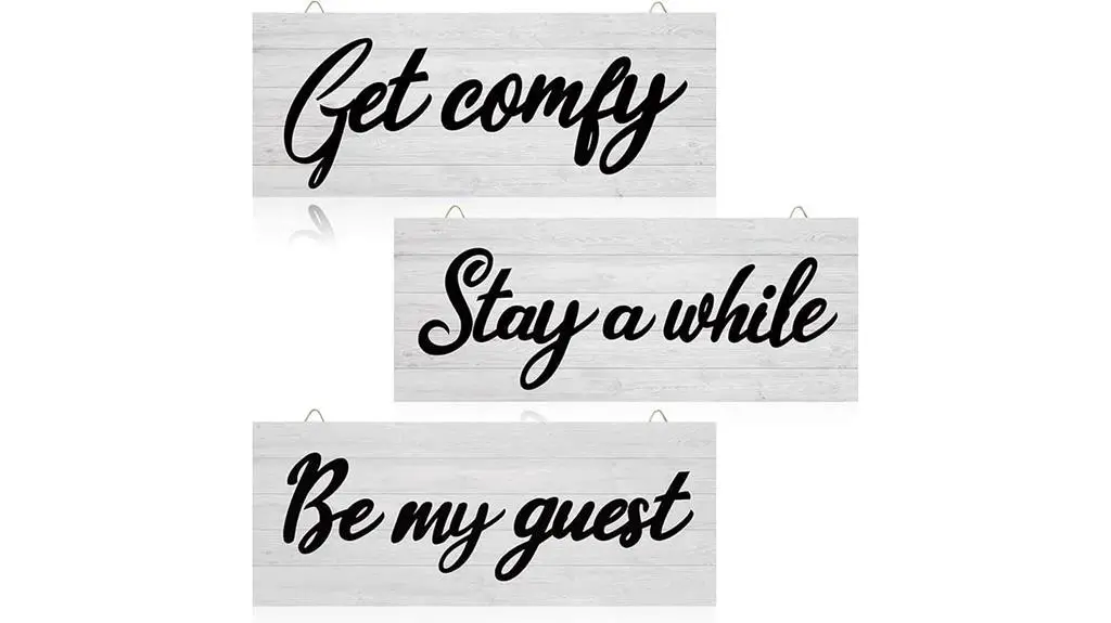 three piece wall decor set