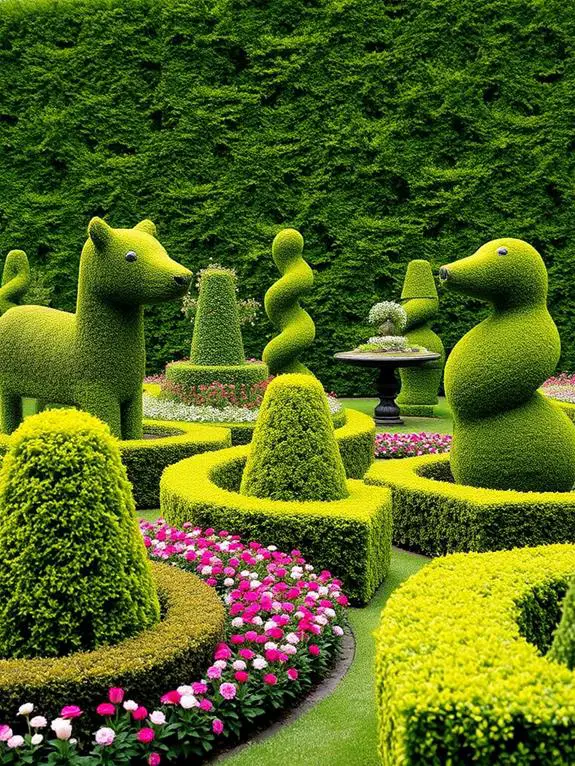 topiary artistry in nature