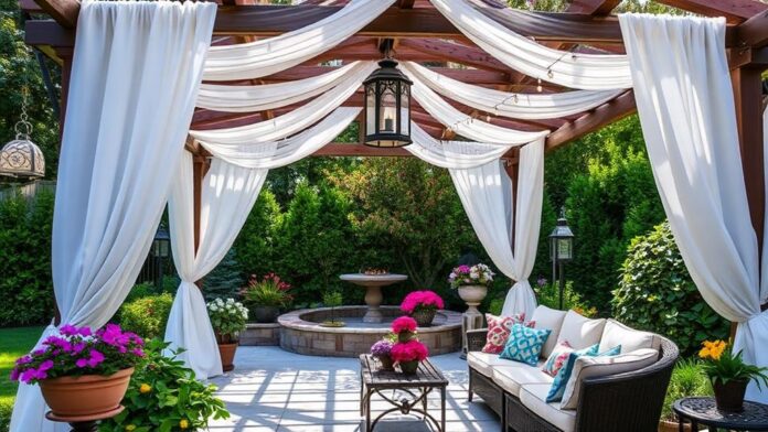 transform outdoor space elegantly