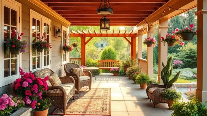 transform outdoor summer veranda