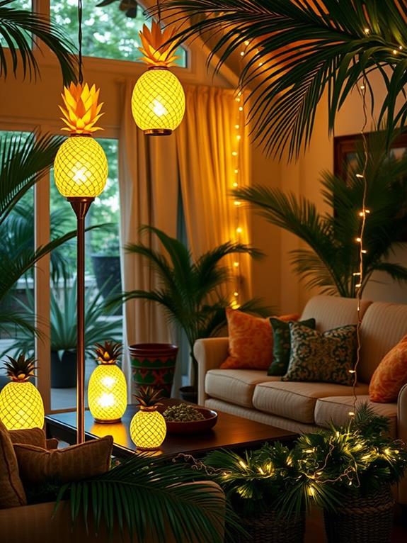 tropical themed illumination designs