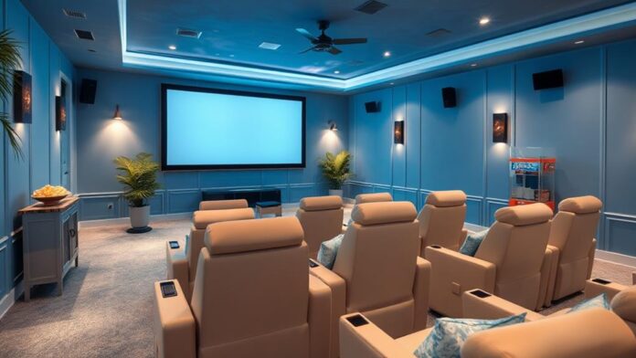 ultimate summer media room