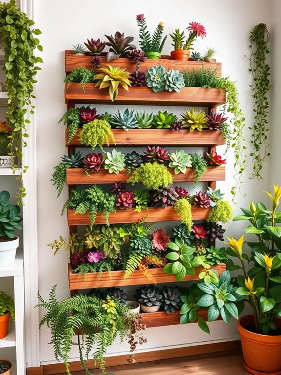 vertical garden wall design