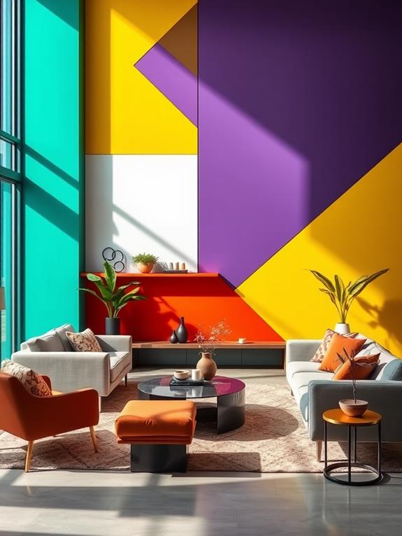 vibrant color coordination technique