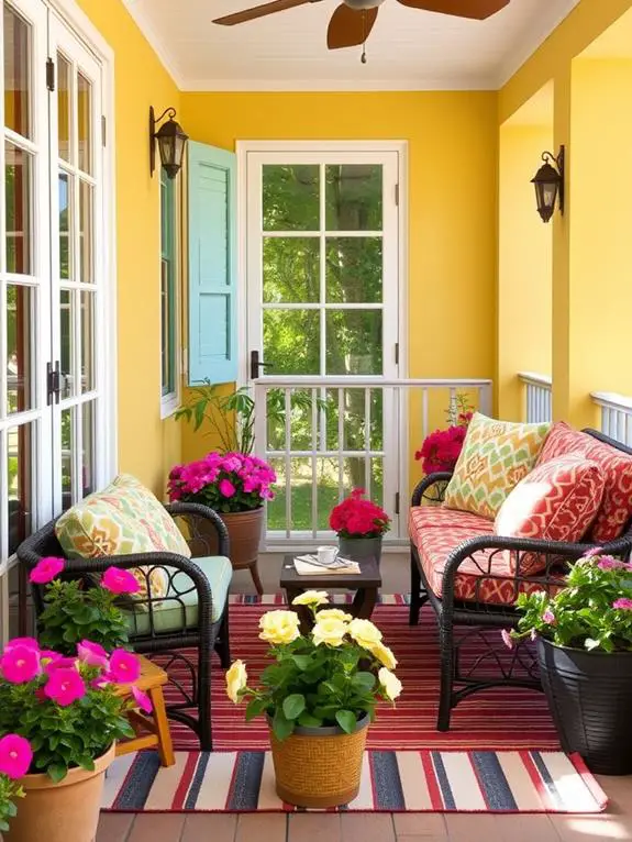 vibrant fabric for outdoors