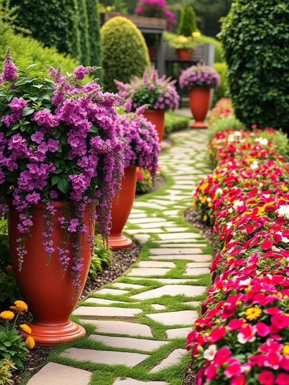 vibrant garden decor ideas