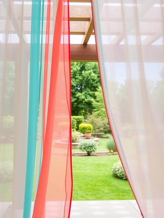 vibrant patio drapes selection