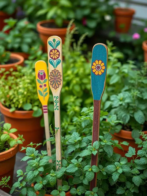 vibrant plant identification tags