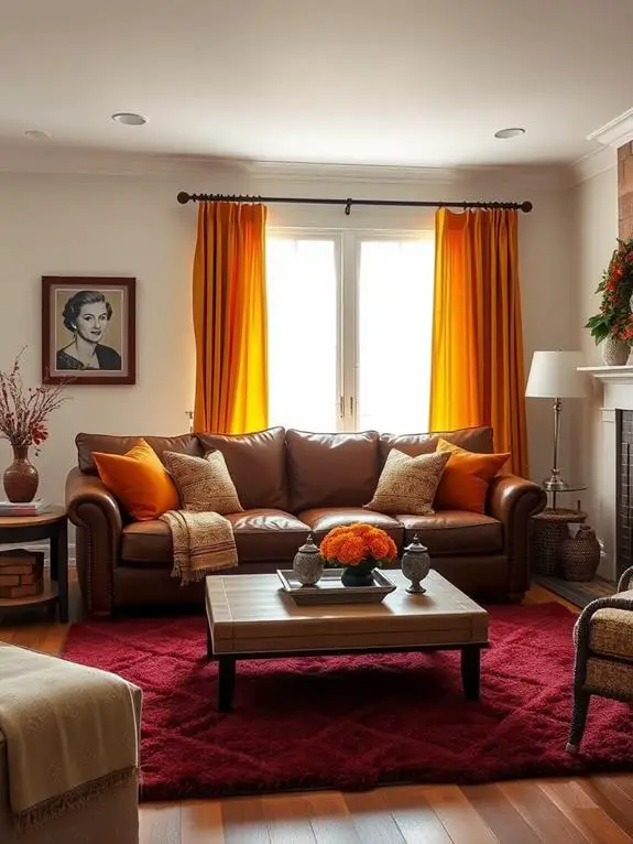 vibrant warm color scheme