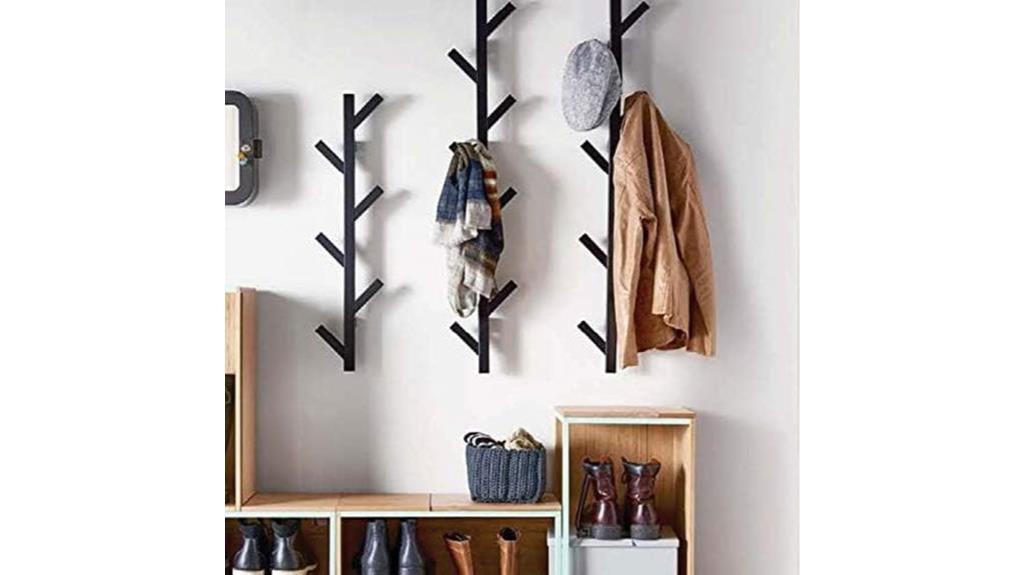 wall mounted coat rack