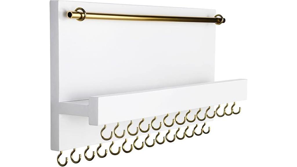 wall mounted jewelry organizer