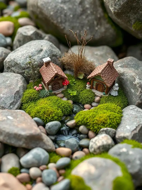 whimsical tiny plant worlds