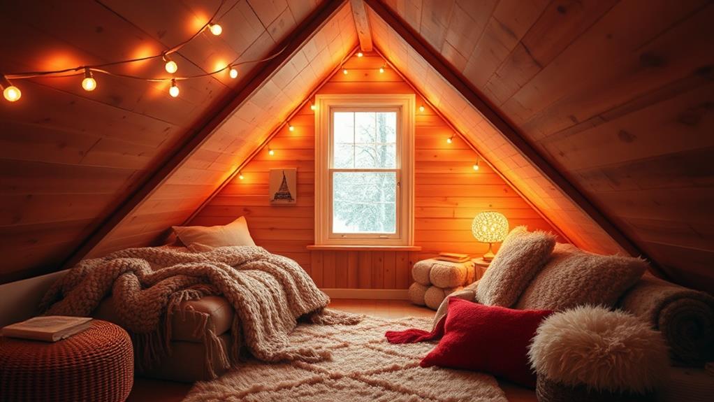 winter attic decor considerations