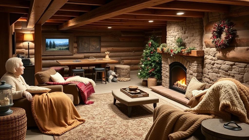 winter basement decor considerations