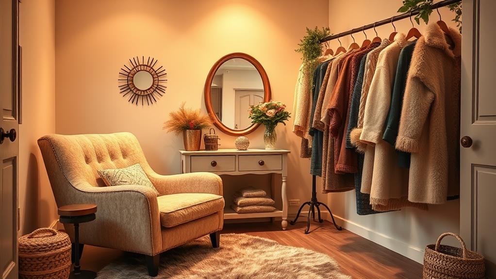 winter dressing room decor tips