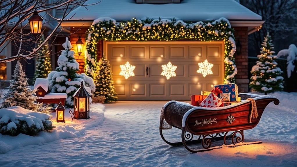 winter driveway decor factors