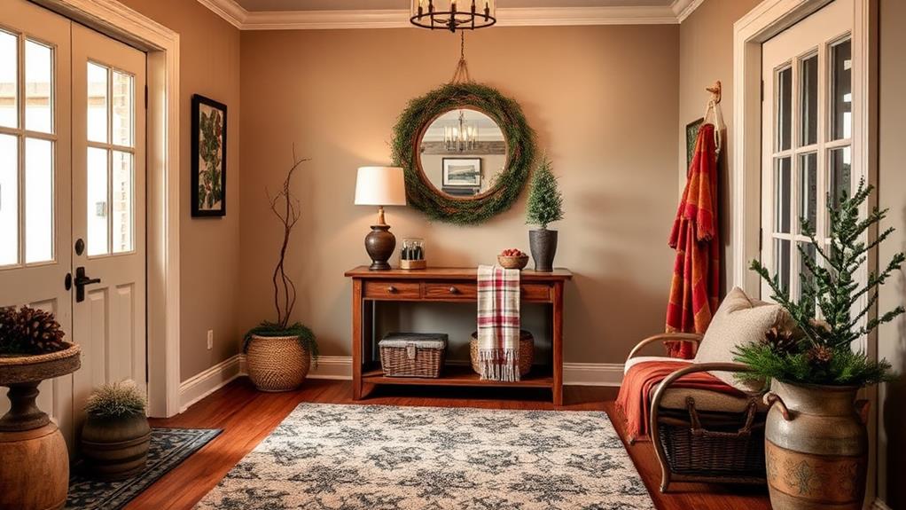 winter foyer decor considerations