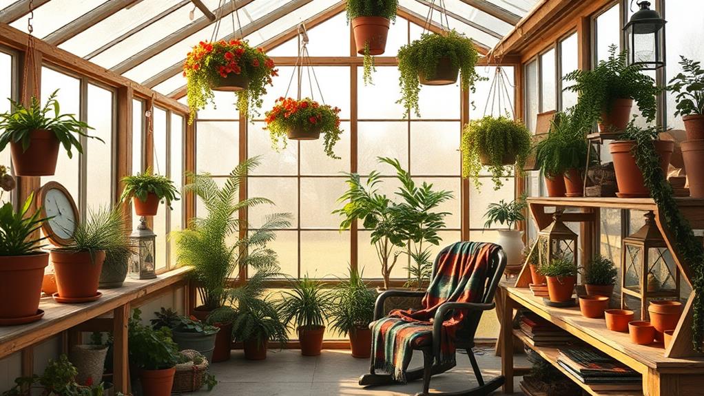 winter greenhouse decor considerations