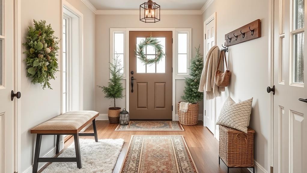 winter hallway decor tips