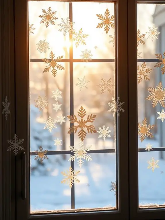 winter s enchanted glass art