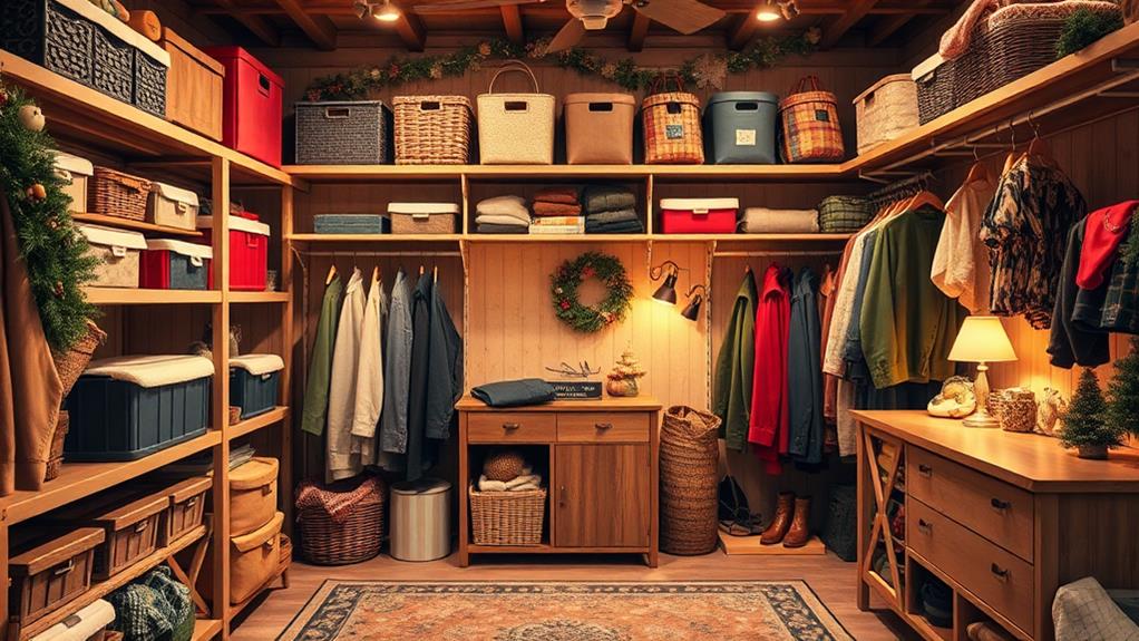 winter storage room decor considerations