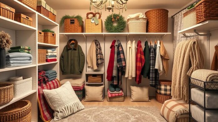 winter storage room makeover ideas