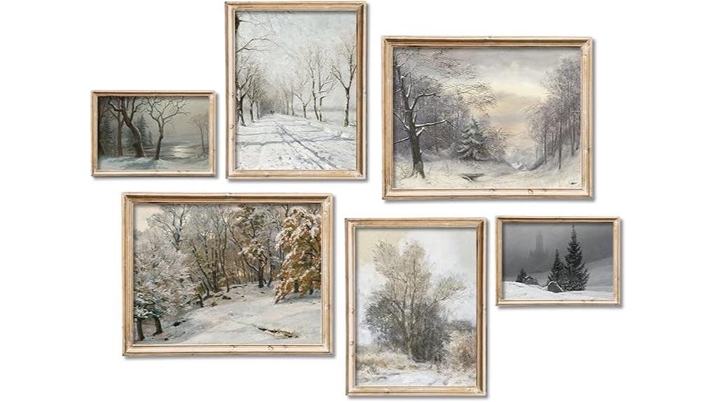 winter wall art prints