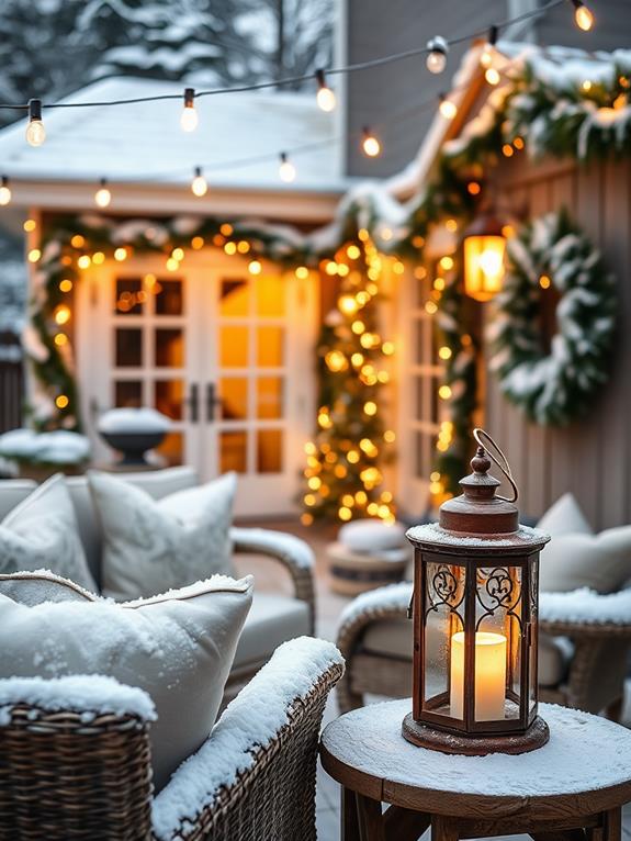 winter wonderland outdoor aesthetics