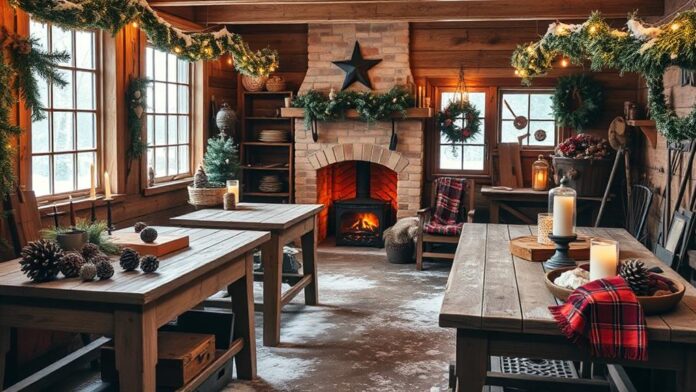 winter workshop decor inspiration