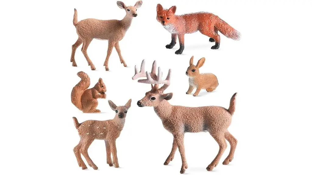 woodland animal figures set