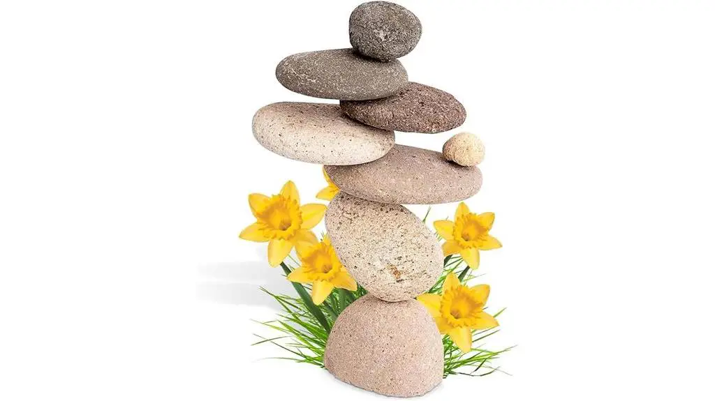 zen stacked rocks sculpture